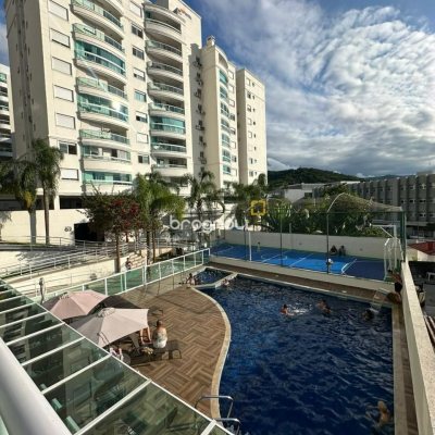Apartamento com 94m², 3 quartos (sendo 1 suíte), 2 garagens, no bairro Itacorubi em Florianópolis