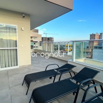 Apartamento com 119m², 2 quartos (sendo 1 suíte), 2 garagens, no bairro Nossa Senhora do Rosário em São José