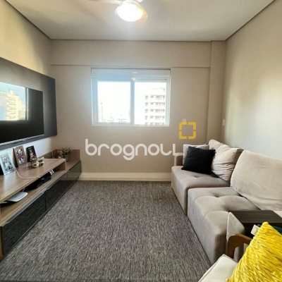 Apartamento com 119m², 2 quartos (sendo 1 suíte), 2 garagens, no bairro Nossa Senhora do Rosário em São José