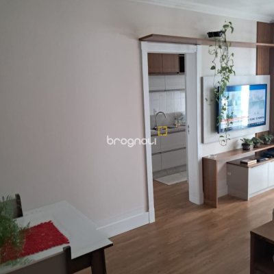 Apartamento com 63m², 2 quartos, no bairro Praia Comprida em São José