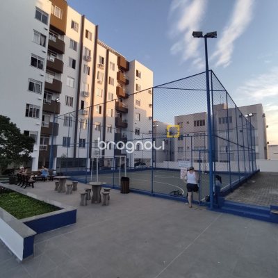 Apartamento com 63m², 2 quartos, no bairro Praia Comprida em São José