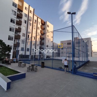 Apartamento com 63m², 2 quartos, no bairro Praia Comprida em São José
