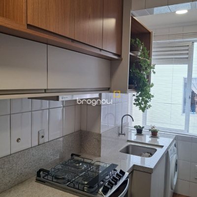 Apartamento com 63m², 2 quartos, no bairro Praia Comprida em São José