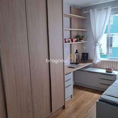 Apartamento com 63m², 2 quartos, no bairro Praia Comprida em São José