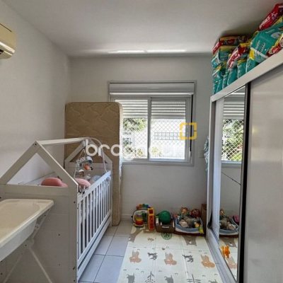 Apartamento com 69m², 2 quartos (sendo 2 suítes), 2 garagens, no bairro Coqueiros em Florianópolis