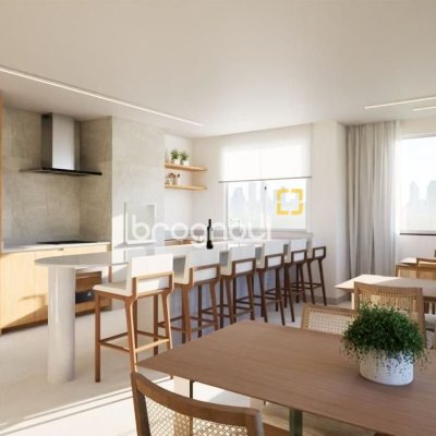 Apartamento com 59m², 2 quartos, 1 garagem, no bairro Areias em São José