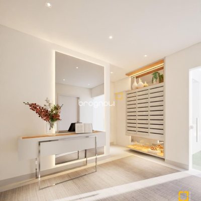 Apartamento com 59m², 2 quartos, 1 garagem, no bairro Areias em São José