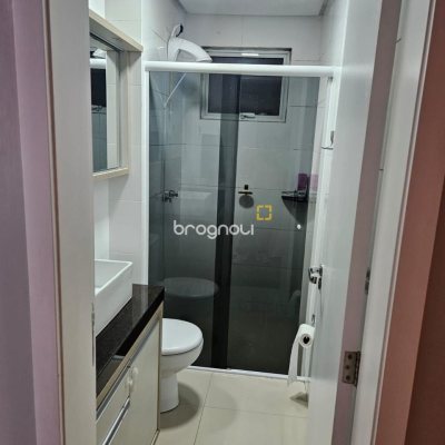 Apartamento com 81m², 3 quartos (sendo 1 suíte), 1 garagem, no bairro Areias em São José