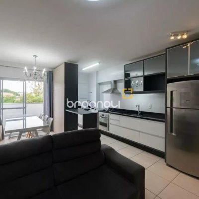 Apartamento com 68m², 2 quartos, 1 garagem, no bairro Serraria em São José