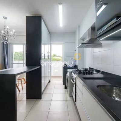 Apartamento com 68m², 2 quartos, 1 garagem, no bairro Serraria em São José