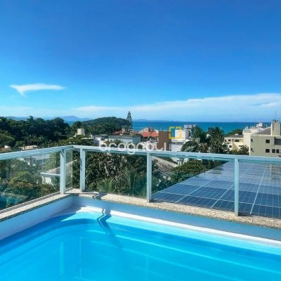 Cobertura com 297m², 5 quartos (sendo 3 suítes), 2 garagens, no bairro Canasvieiras em Florianópolis