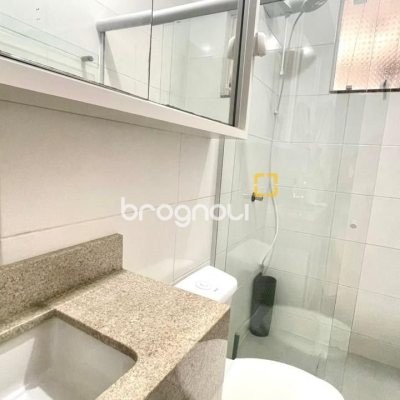 Apartamento com 45m², 2 quartos (sendo 1 suíte), 1 garagem, no bairro Ingleses em Florianópolis