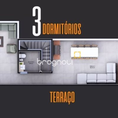 Casa com 210m², 3 quartos (sendo 1 suíte), 1 garagem, no bairro Vargem Pequena em Florianópolis