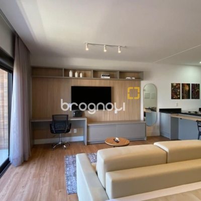 Studio com 48m², 1 quarto (sendo 1 suíte), 1 garagem, no bairro Saco Grande em Florianópolis