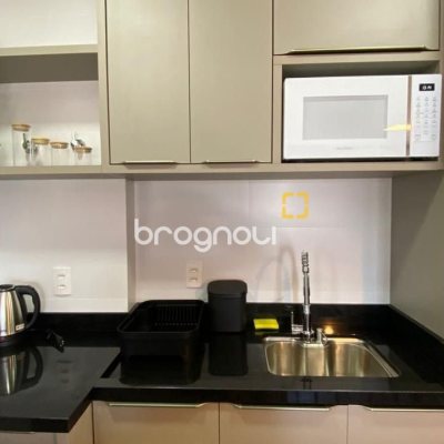 Studio com 48m², 1 quarto (sendo 1 suíte), 1 garagem, no bairro Saco Grande em Florianópolis