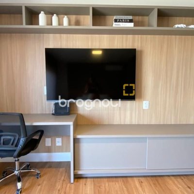 Studio com 48m², 1 quarto (sendo 1 suíte), 1 garagem, no bairro Saco Grande em Florianópolis