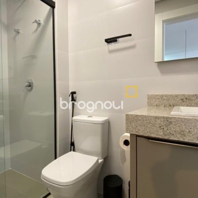 Studio com 48m², 1 quarto (sendo 1 suíte), 1 garagem, no bairro Saco Grande em Florianópolis
