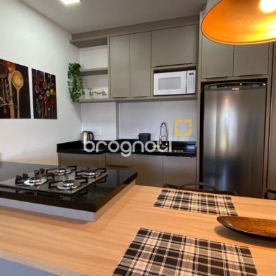 Studio com 48m², 1 quarto (sendo 1 suíte), 1 garagem, no bairro Saco Grande em Florianópolis