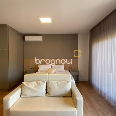 Studio com 48m², 1 quarto (sendo 1 suíte), 1 garagem, no bairro Saco Grande em Florianópolis