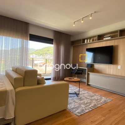 Studio com 48m², 1 quarto (sendo 1 suíte), 1 garagem, no bairro Saco Grande em Florianópolis