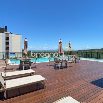 Studio com 48m², 1 quarto (sendo 1 suíte), 1 garagem, no bairro Saco Grande em Florianópolis