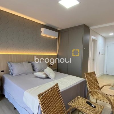 Studio com 47m², 1 quarto (sendo 1 suíte), 1 garagem, no bairro Saco Grande em Florianópolis