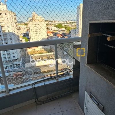 Apartamento com 67m², 2 quartos (sendo 1 suíte), 1 garagem, no bairro Campinas em São José