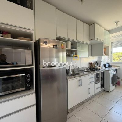 Apartamento com 65m², 2 quartos, 1 garagem, no bairro Fazenda Santo Antônio em São José
