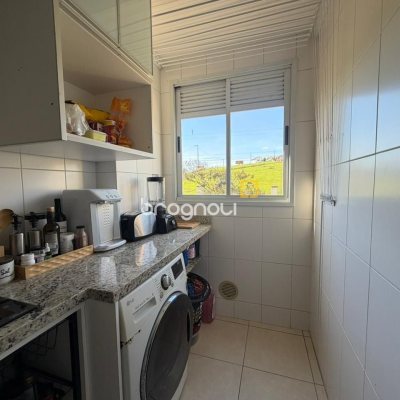 Apartamento com 65m², 2 quartos, 1 garagem, no bairro Fazenda Santo Antônio em São José