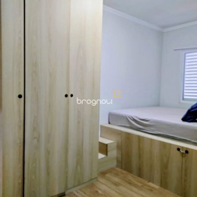 Apartamento com 55m², 2 quartos, 1 garagem, no bairro Vargem Grande em Florianópolis