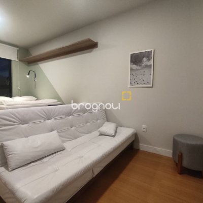 Studio com 23m², 1 quarto, 1 garagem, no bairro Carvoeira em Florianópolis