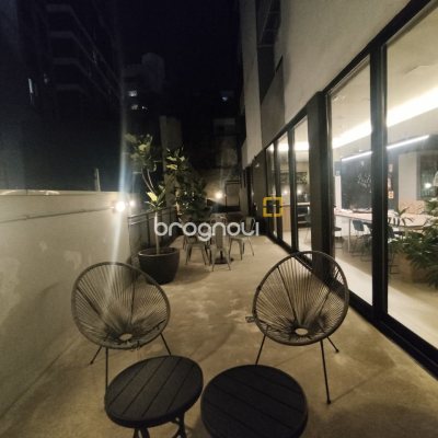Studio com 23m², 1 quarto, 1 garagem, no bairro Carvoeira em Florianópolis