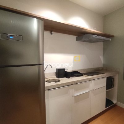 Studio com 23m², 1 quarto, 1 garagem, no bairro Carvoeira em Florianópolis