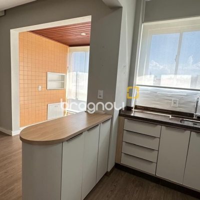 Apartamento com 74m², 2 quartos (sendo 1 suíte), 1 garagem, no bairro Coqueiros em Florianópolis