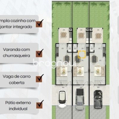 Casa com 130m², 3 quartos (sendo 1 suíte), 1 garagem, no bairro Ingleses em Florianópolis