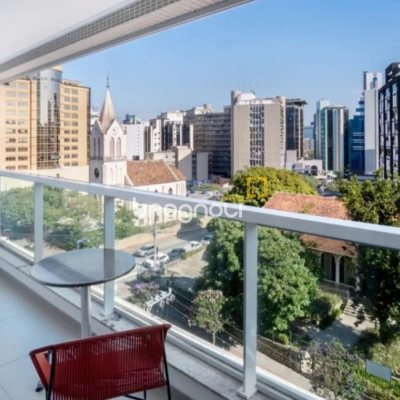 Studio com 52m², 1 quarto, 2 garagens, no bairro Centro em Florianópolis