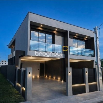 Casa com 161m², 3 quartos (sendo 1 suíte), 2 garagens, no bairro Sertão do Maruim em São José