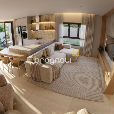 Casa com 144m², 3 quartos (sendo 3 suítes), 2 garagens, no bairro Cachoeira do Bom Jesus em Florianópolis