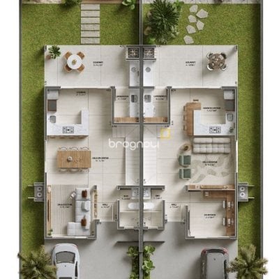 Casa com 144m², 3 quartos (sendo 3 suítes), 2 garagens, no bairro Cachoeira do Bom Jesus em Florianópolis