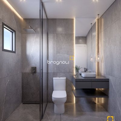 Casa com 144m², 3 quartos (sendo 3 suítes), 2 garagens, no bairro Cachoeira do Bom Jesus em Florianópolis