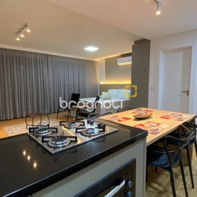 Apartamento com 49m², 1 quarto (sendo 1 suíte), 1 garagem, no bairro Saco Grande em Florianópolis