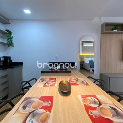 Apartamento com 49m², 1 quarto (sendo 1 suíte), 1 garagem, no bairro Saco Grande em Florianópolis