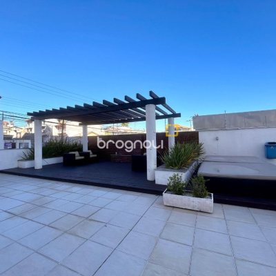Apartamento com 57m², 2 quartos, 1 garagem, no bairro Barreiros em São José
