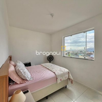 Apartamento com 63m², 2 quartos, 1 garagem, no bairro Forquilhas em São José