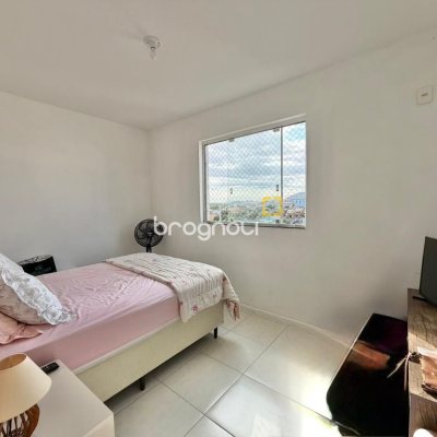 Apartamento com 63m², 2 quartos, 1 garagem, no bairro Forquilhas em São José