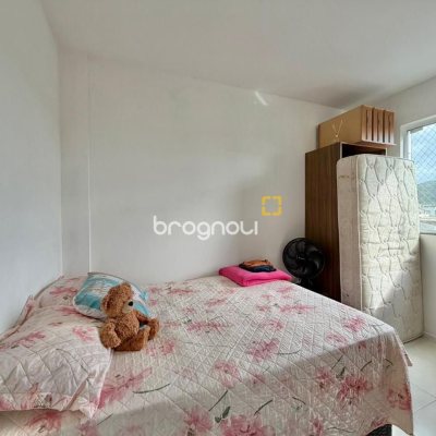 Apartamento com 63m², 2 quartos, 1 garagem, no bairro Forquilhas em São José