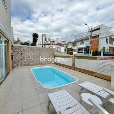Apartamento com 63m², 2 quartos, 1 garagem, no bairro Forquilhas em São José