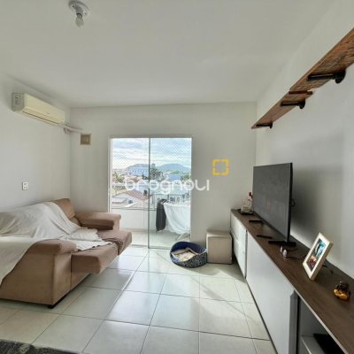 Apartamento com 63m², 2 quartos, 1 garagem, no bairro Forquilhas em São José