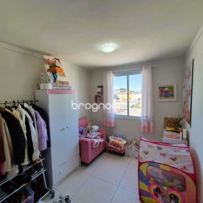 Apartamento com 48m², 2 quartos, 1 garagem, no bairro Sertão do Maruim em São José