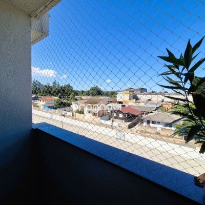 Apartamento com 48m², 2 quartos, 1 garagem, no bairro Sertão do Maruim em São José